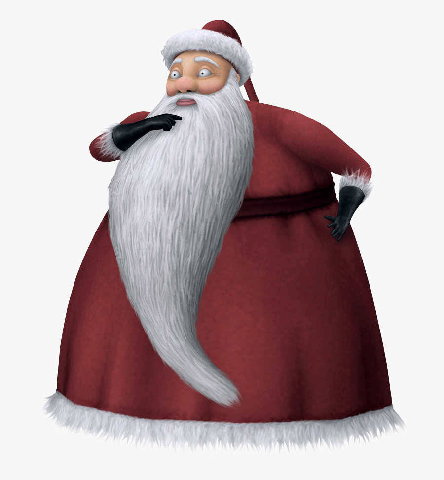 Nightmare Before Christmas Characters Santa, Transparent Clipart