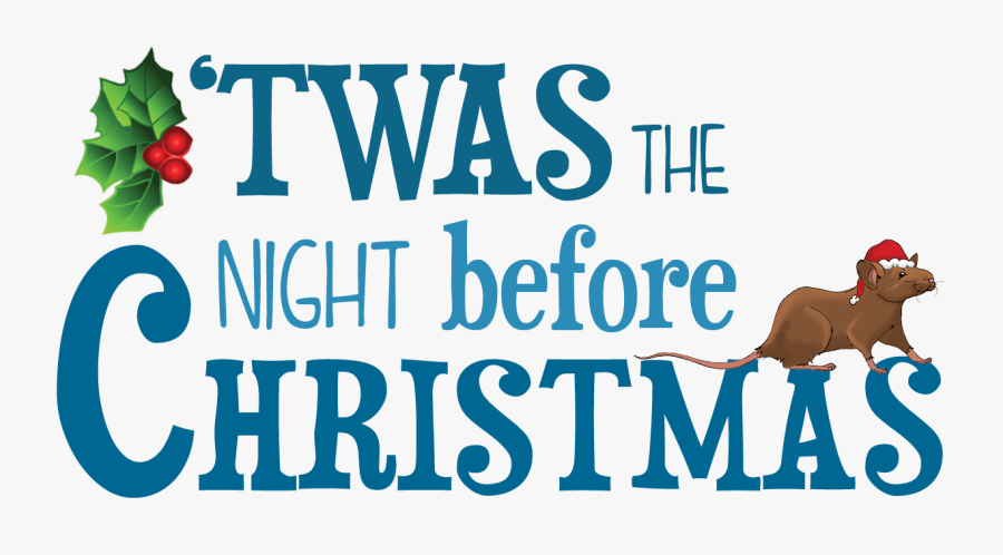 Night Before Christmas Clipart - Twas The Night Before Christmas Clipart, Transparent Clipart