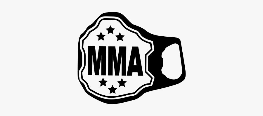 Free Mma Championship Belt Vector Icon - Mma Icon Png, Transparent Clipart