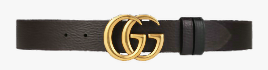 gucci belt transparent