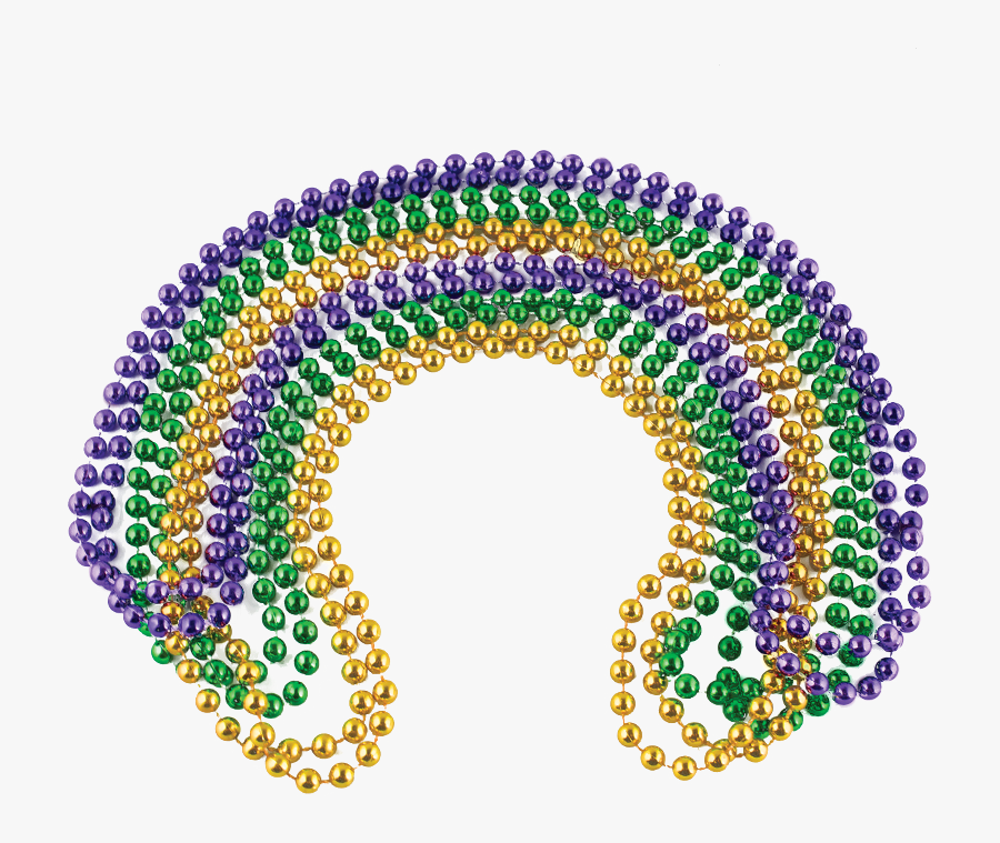 Transparent Beads Clipart - Mardi Gras Beads Png, Transparent Clipart