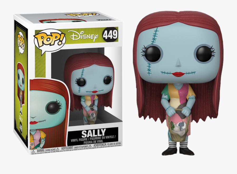 The Nightmare Before Christmas Sally With Basket Pop - Nightmare Before Christmas Sally Funko Pop, Transparent Clipart