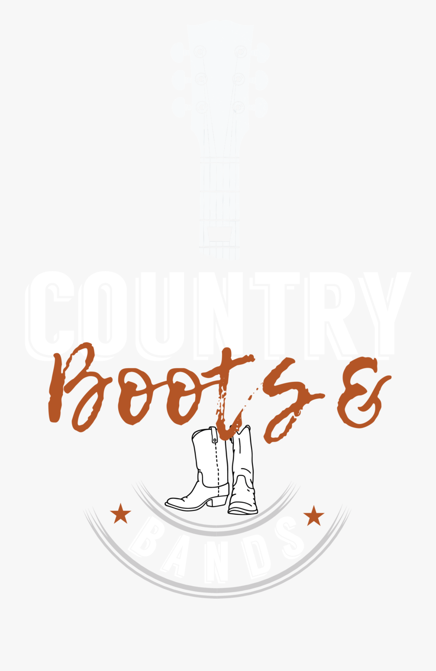 Boot Clipart Music Festival - Country Boots And Bands, Transparent Clipart