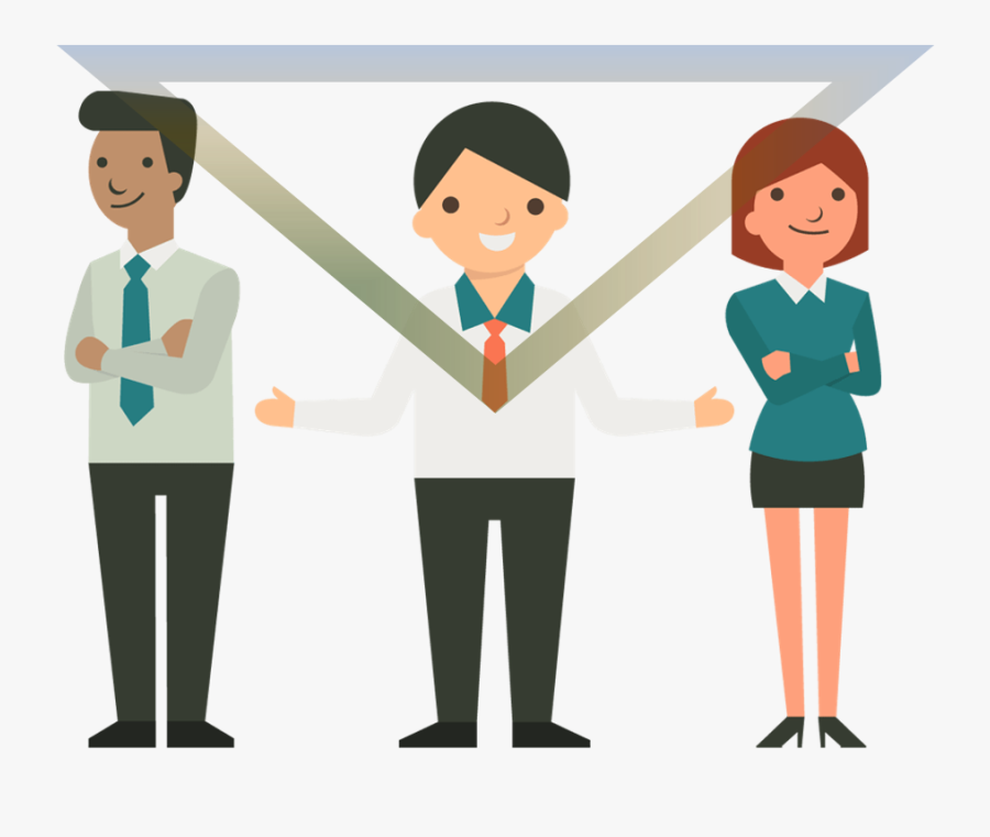 Triangulate Away Mediation As - Transparent Background Cartoon People Transparent, Transparent Clipart