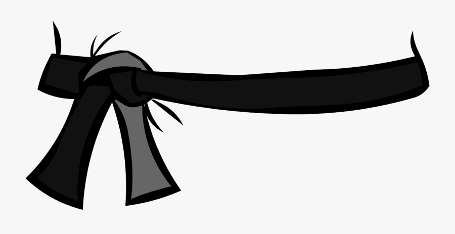 Club Penguin Pinterest - Black Belt Png, Transparent Clipart