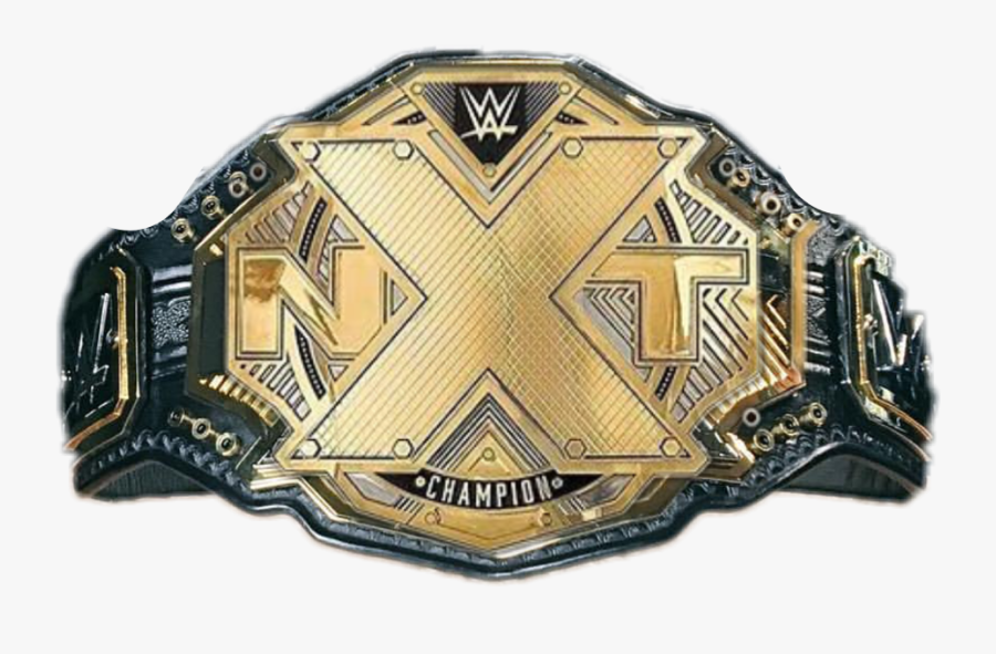 Transparent Wrestling Belt Clipart - Nxt Championship Belt 2017, Transparent Clipart