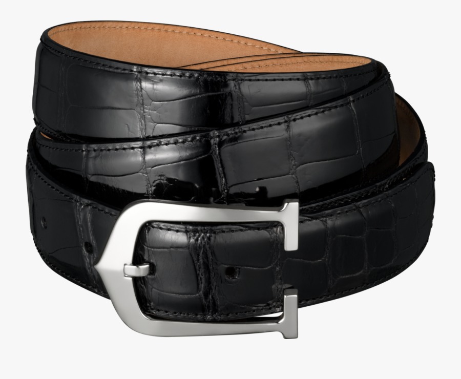 Black Leather Belt Png, Transparent Clipart