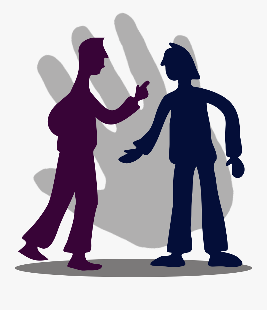 Library Conflict Clipart Arguing - Behavior Png, Transparent Clipart