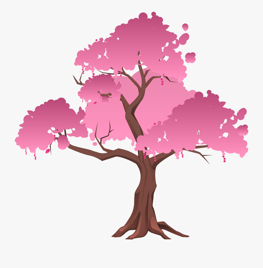 Transparent Cherry Blossom Png - Flyer Template Japanese, Transparent Clipart