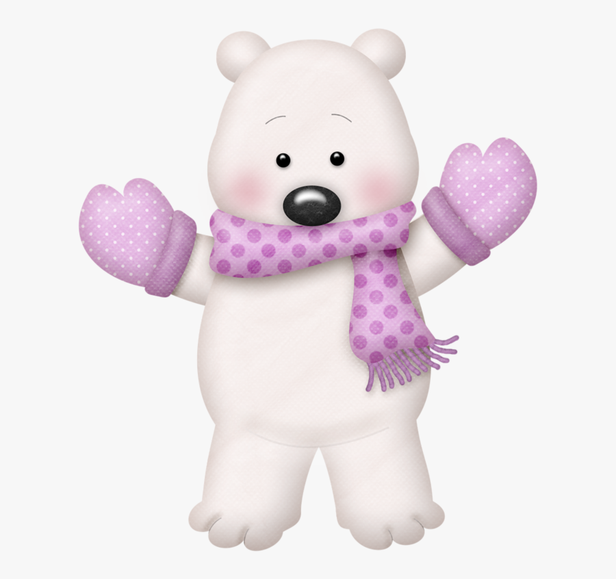 Baby Polar Bear Clip Art, Transparent Clipart