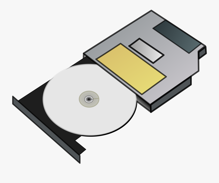 Electronics Accessory,data Storage Device,electronic - Cd Drive, Transparent Clipart