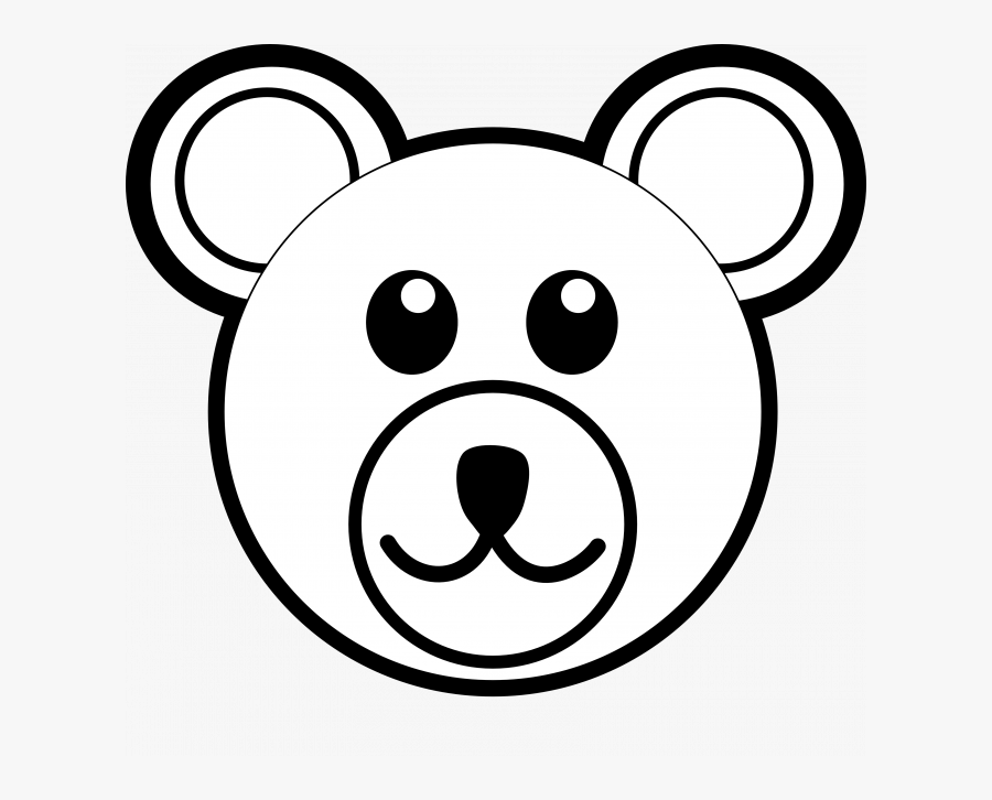 Cartoon Drawing Of Bear, Transparent Clipart
