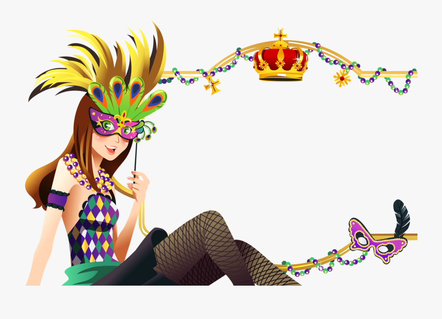 Mardi Gras, Transparent Clipart