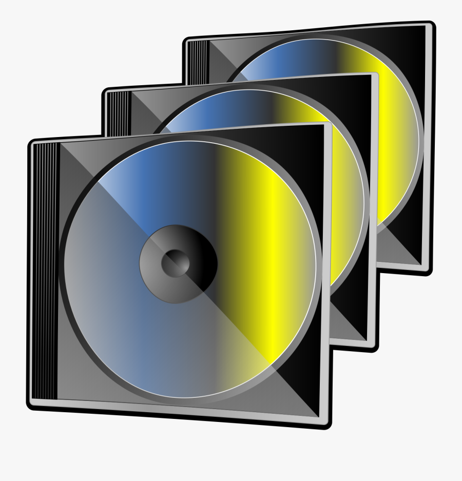 Transparent Compact Disc Png - Transparent Cd Dvd Compact Disc, Transparent Clipart