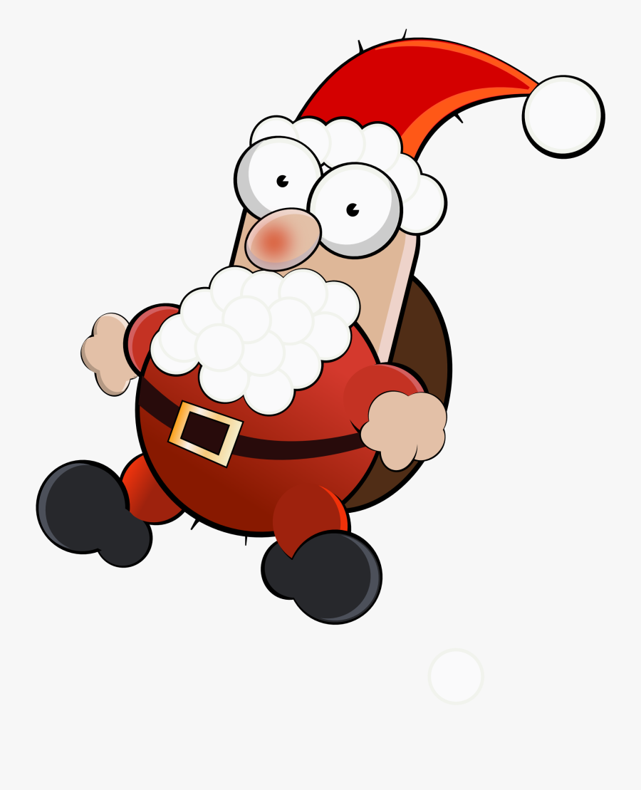 Santa Claus Funny Png, Transparent Clipart