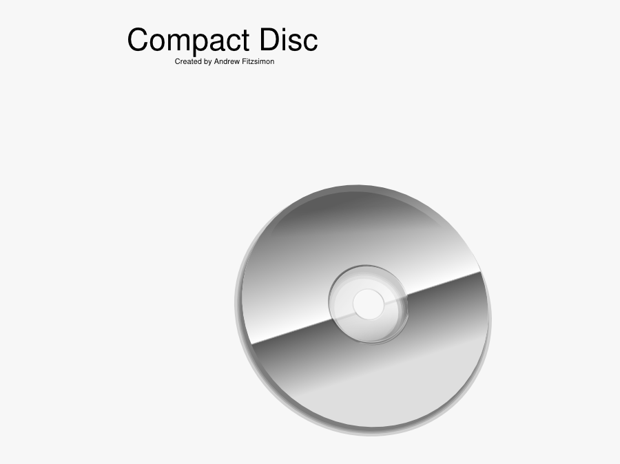 Cd Svg Clip Arts - Cd Rom Disc, Transparent Clipart