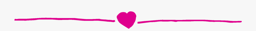 Banner Transparent Download Summer Divider Clipart - Pink Heart Text Divider, Transparent Clipart