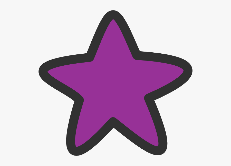 Thumb Image - Clip Art Purple Star, Transparent Clipart