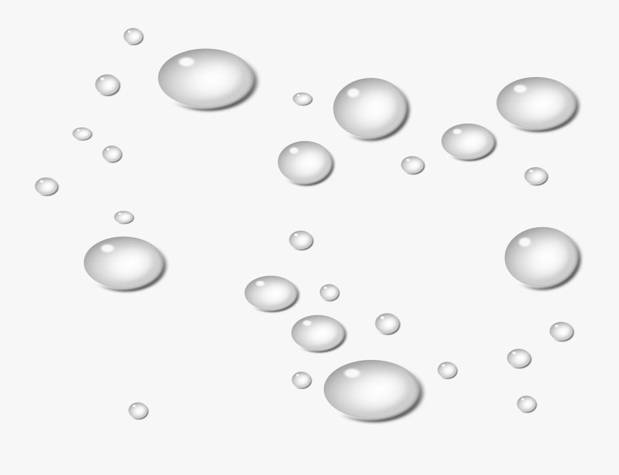 Waterdrops Svg, Transparent Clipart