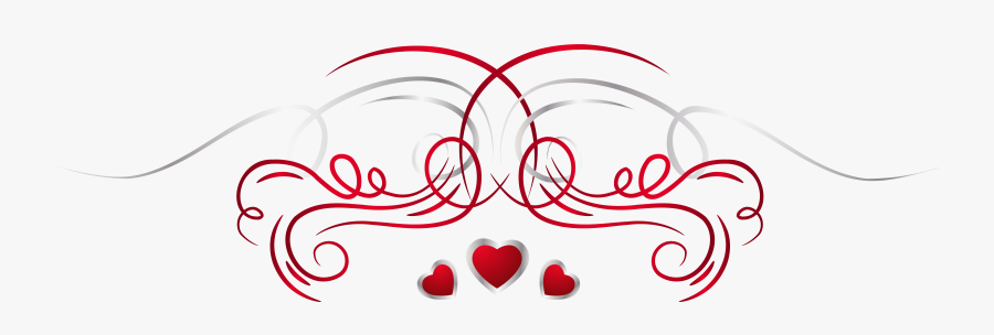 Transparent Decoration Clipart - Heart, Transparent Clipart