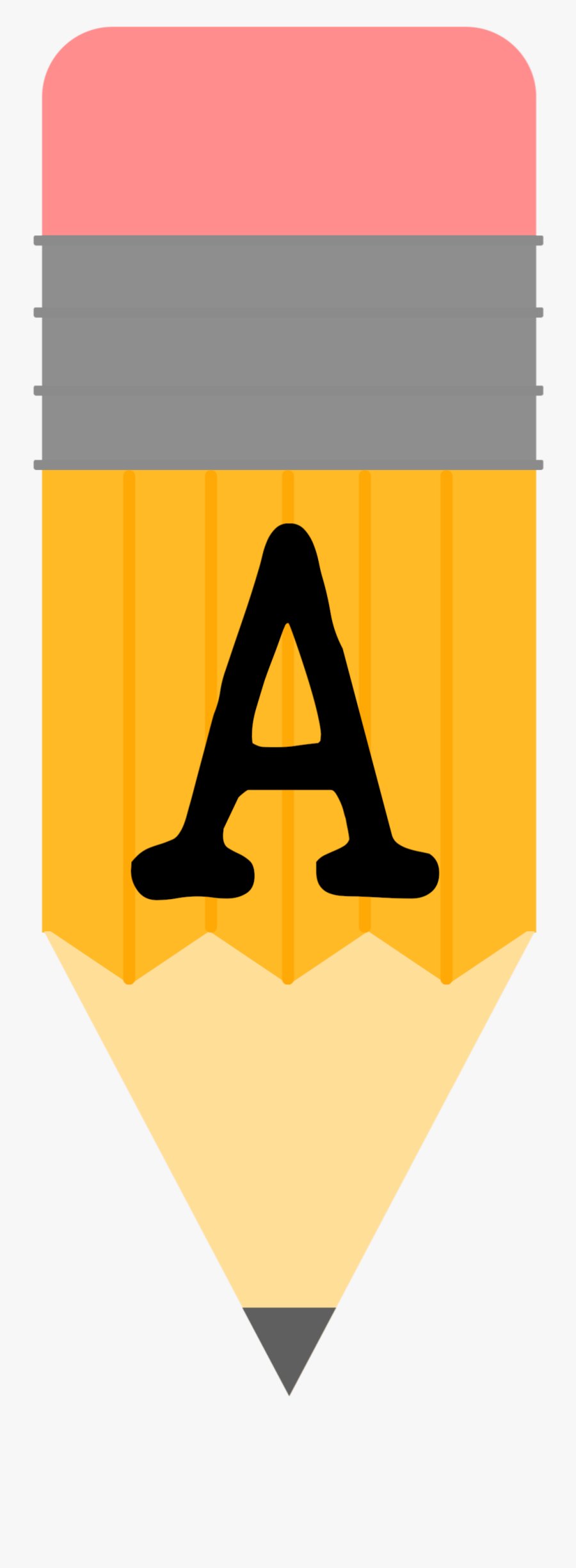 Welcome Back School Banner {pencil Letters} - Letter B Back To School, Transparent Clipart