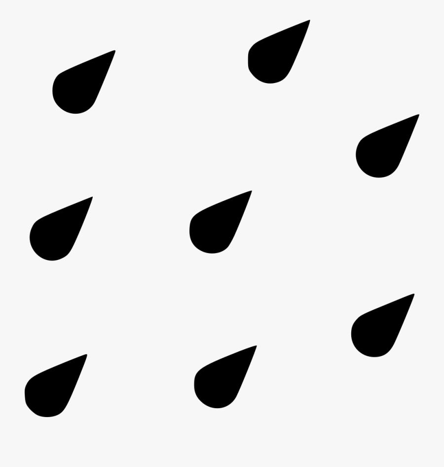 Rain Drops Comments, Transparent Clipart