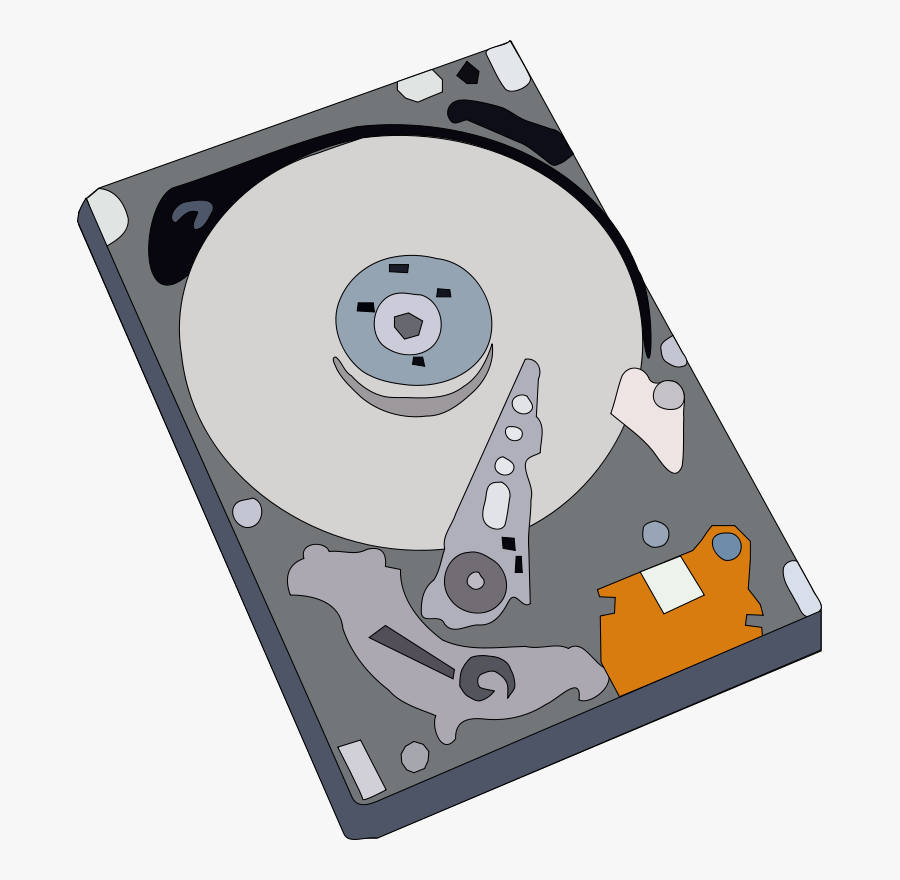 Hard Disk Clip Art At Clker - Hard Disk Clipart, Transparent Clipart
