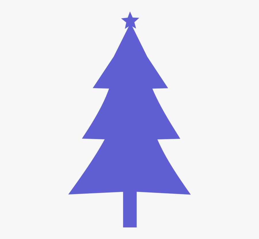 Fir,pine Family,christmas Decoration - Clip Art Red Christmas Tree, Transparent Clipart