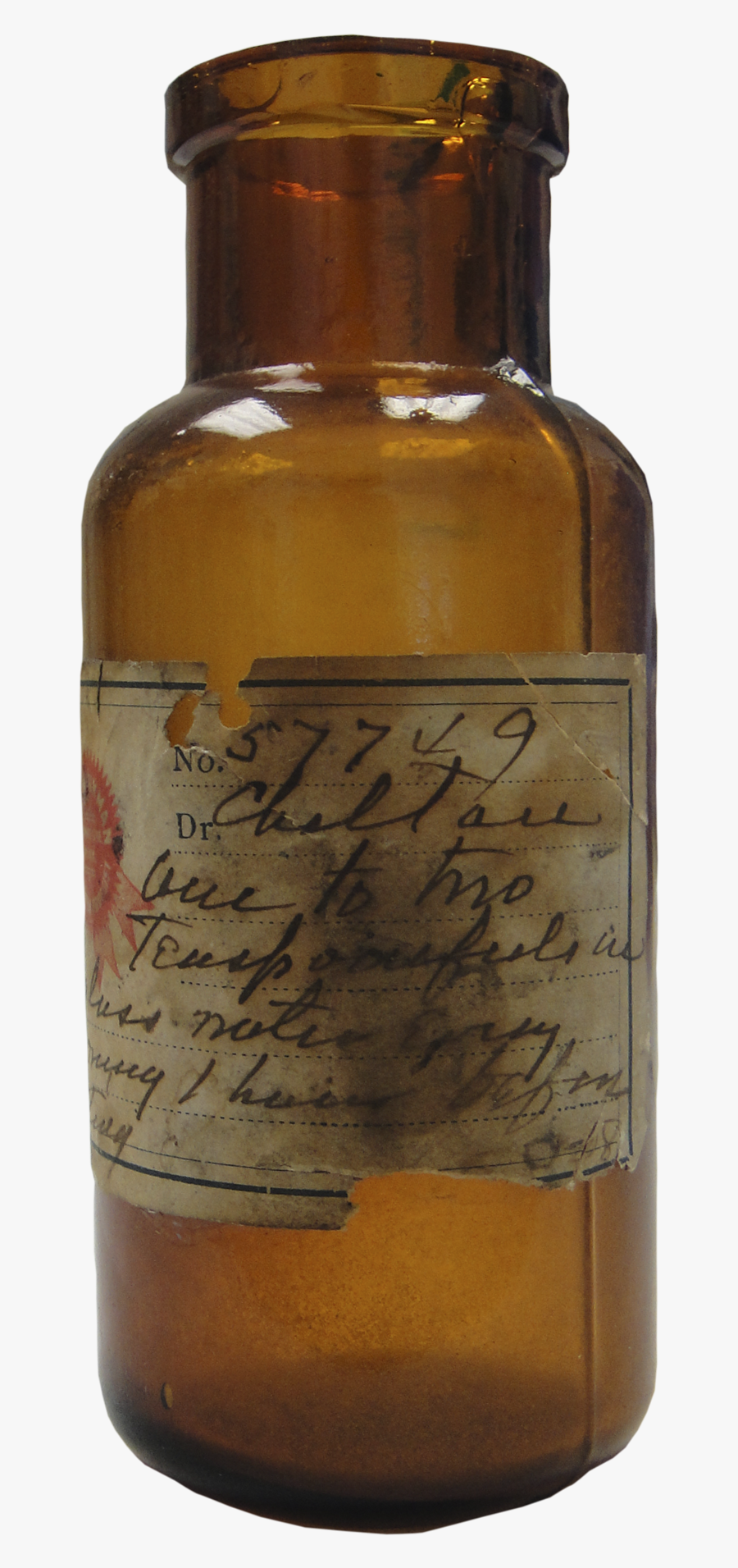 Old Medicine Bottle Transparent, Transparent Clipart