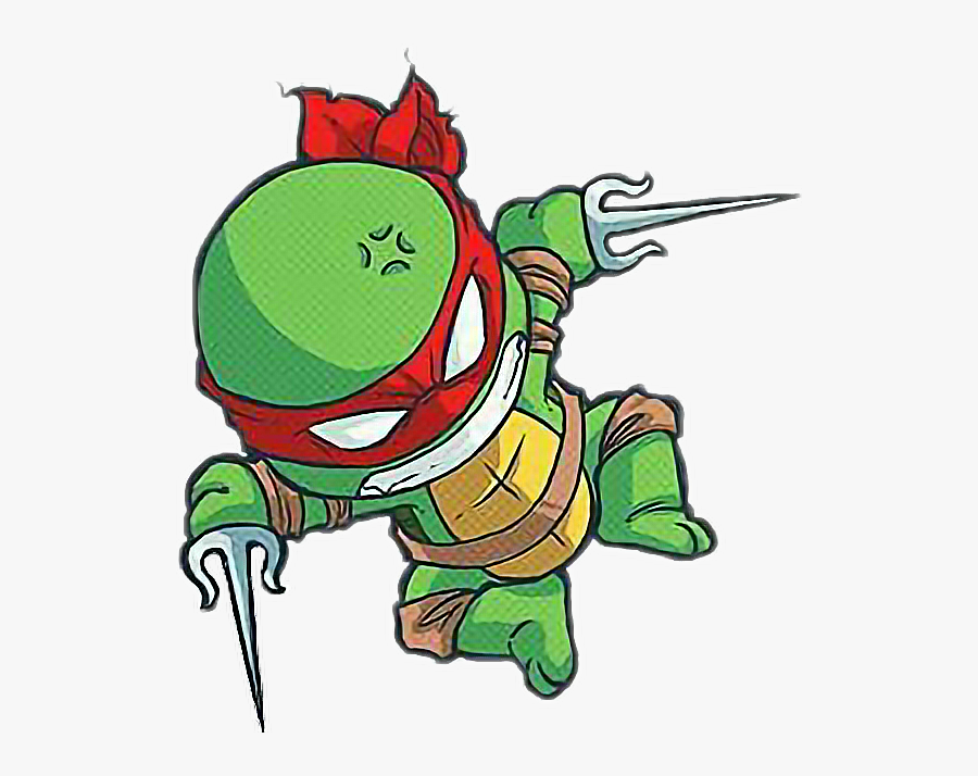 Transparent Tmnt Clipart - Teenage Mutant Ninja Turtles Chibi, Transparent Clipart
