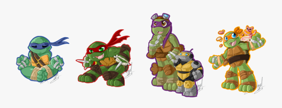 Nickelodeon Teenage Mutant Ninja Turtles Leonardo For - Chibi Ninja Turtles Png, Transparent Clipart