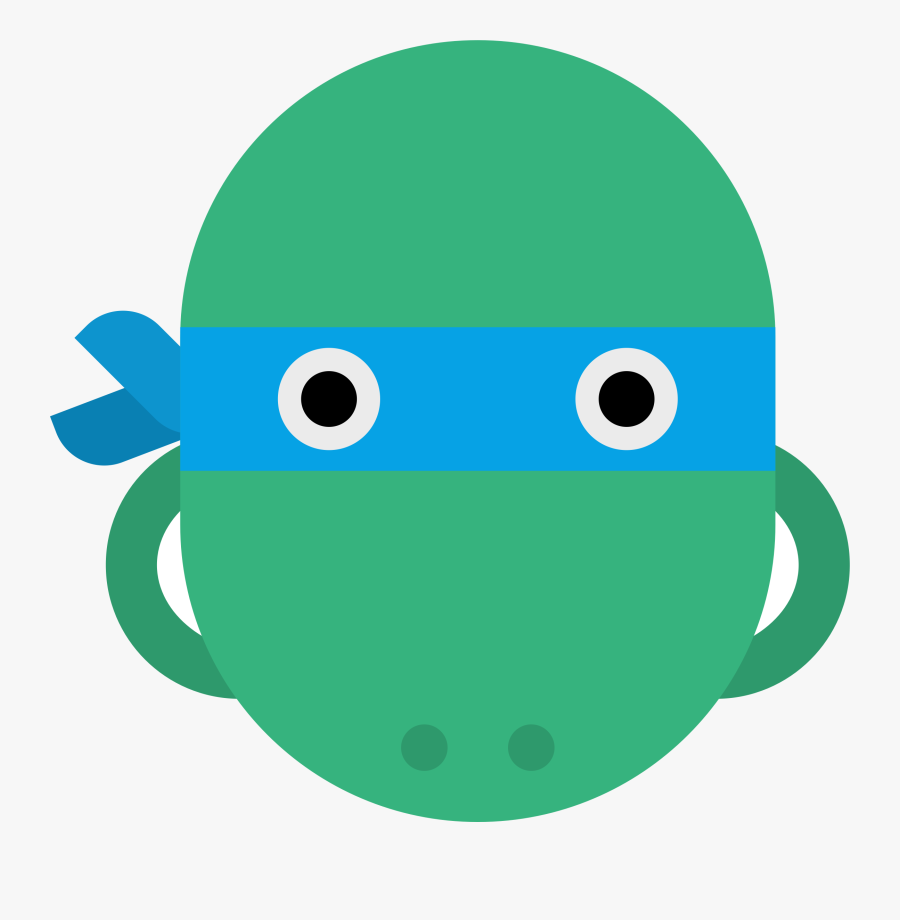 Head Clipart Ninja Turtle - Clip Art Turtle, Transparent Clipart