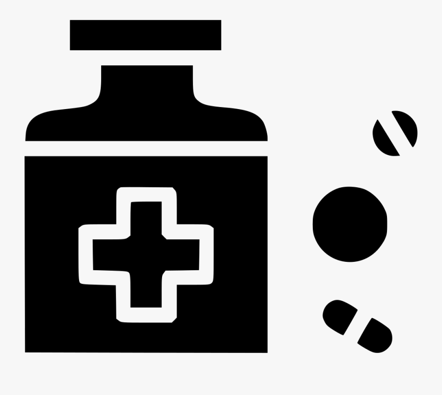 Transparent Pill Bottle Clipart - Medical Emergencies Icon, Transparent Clipart
