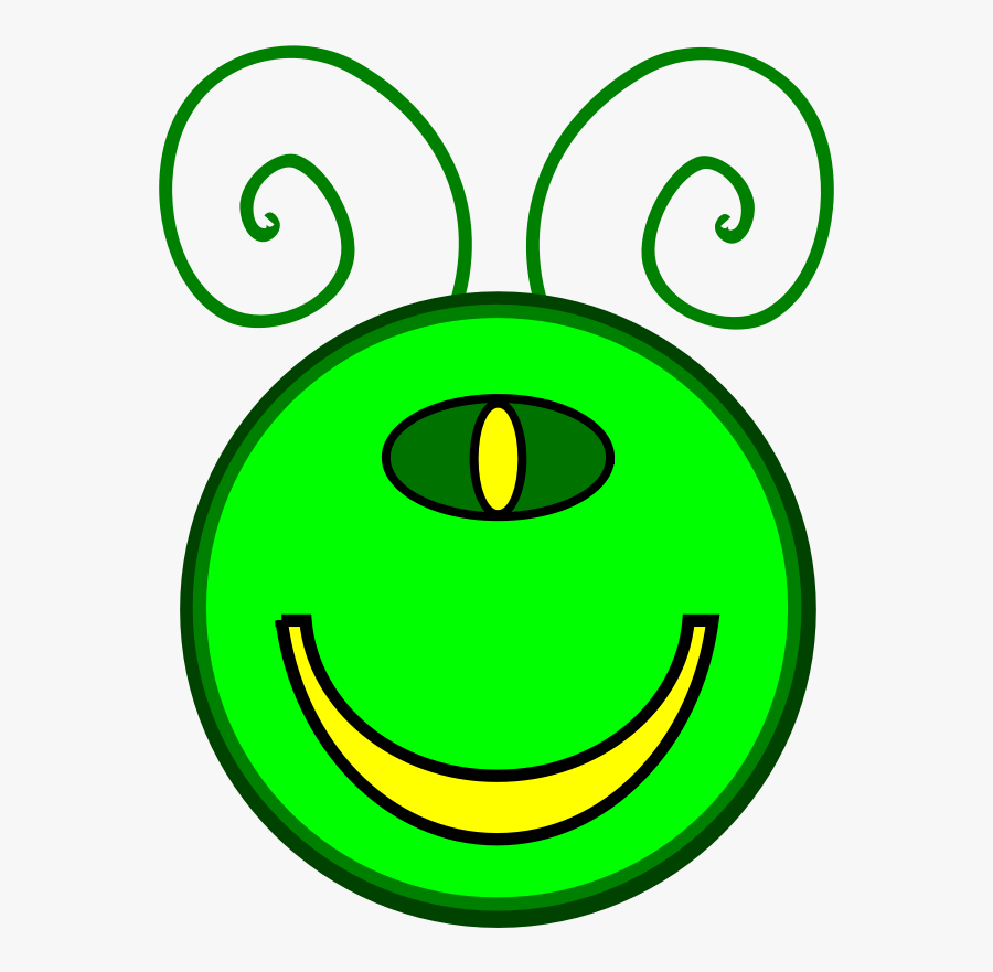 Emoticon,area,smiley - Alien Face Art Cartoon, Transparent Clipart