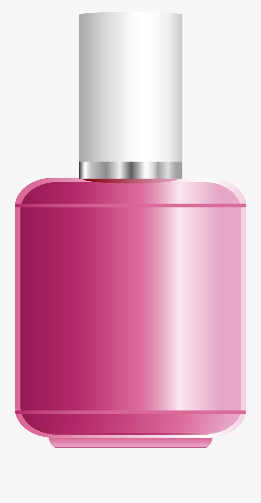 Clipart Of Nail Polish Bottle Tips And Clipart Of Nail - Pink Nail Polish Png, Transparent Clipart