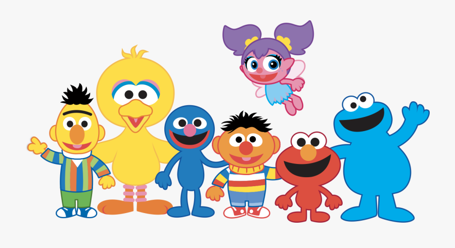 Transparent Ghetto Clipart - Sesame Street Characters Png, Transparent Clipart