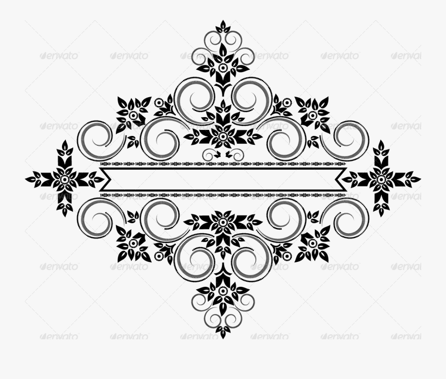 Transparent Page Decoration Clipart - Ornamental Decoration, Transparent Clipart