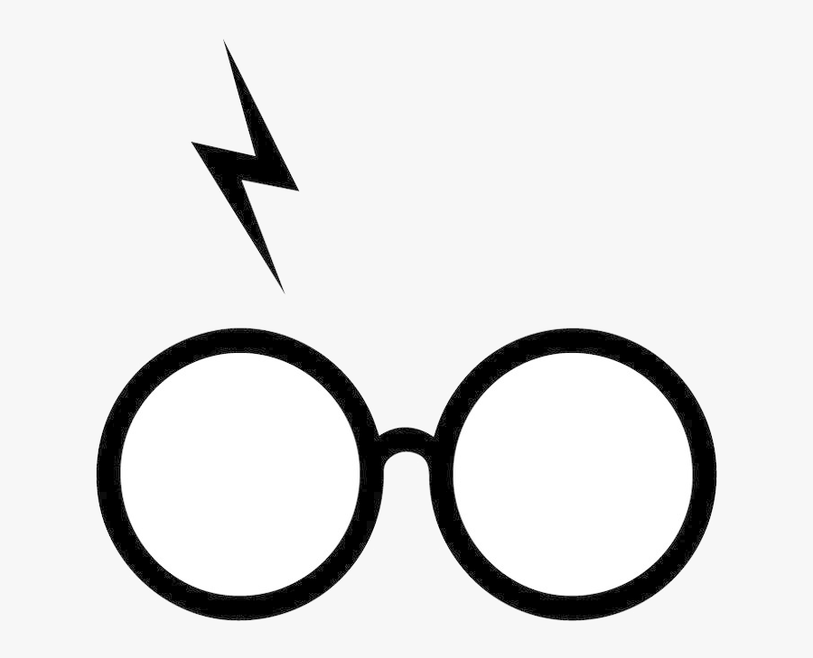 Harry Potter Glasses And Scar Clipart Transparent Png - Harry Potter Glasses And Scar Decal, Transparent Clipart