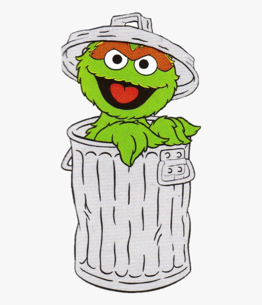 Oscar The Grouch - Sesame Street Oscar The Grouch Cartoon, Transparent Clipart