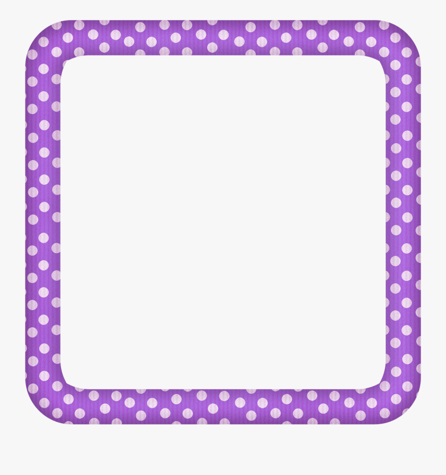 Purple Clipart Frame - Frames Pink Purple, Transparent Clipart