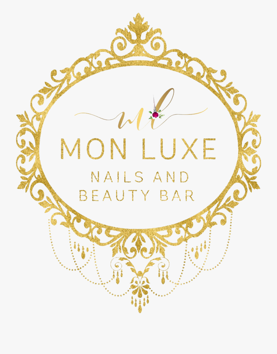 Mon Luxe Nails And Beauty Bar - Decorative Frame Vector Png, Transparent Clipart