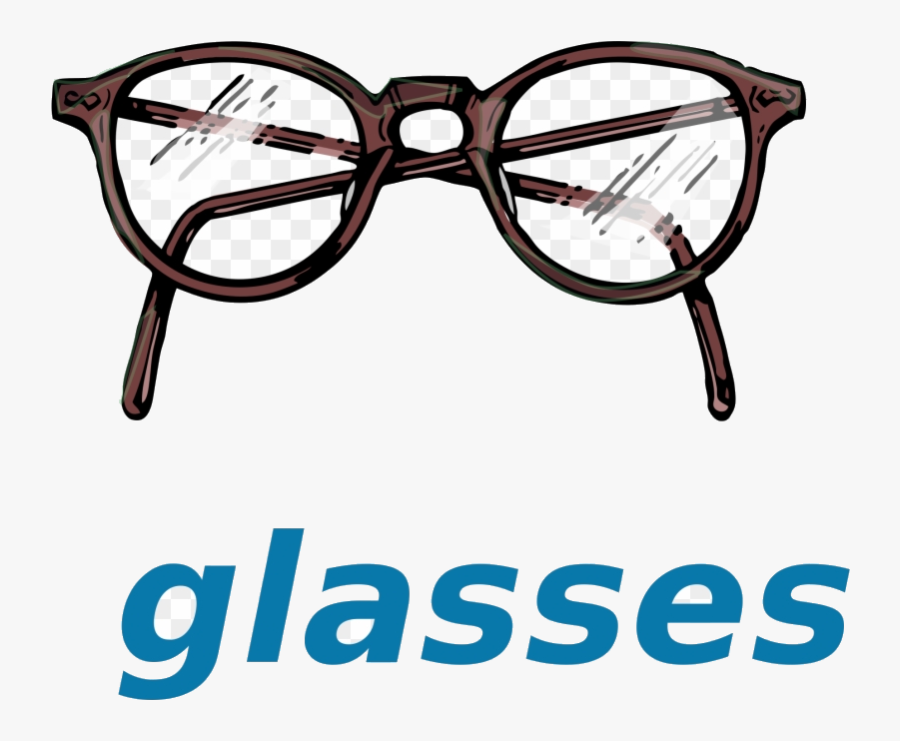 Harry Potter Glasses Vector Drawing Of Spectacles Clipart - Glasses Drawing Png, Transparent Clipart