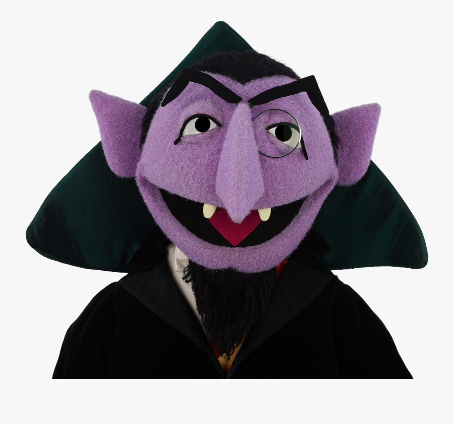 Sesame Street Clipart Count Dracula - Count Dracula Sesame Street, Transparent Clipart