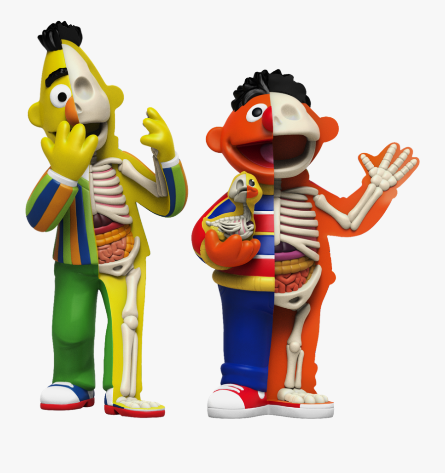 Bert And Ernie, Transparent Clipart