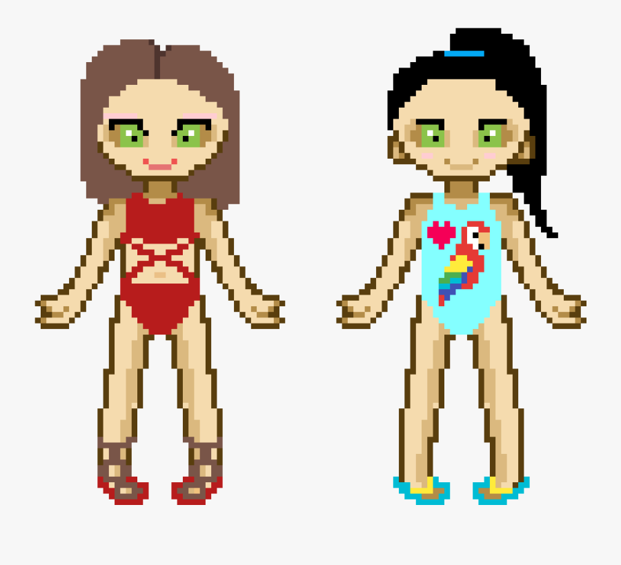 Transparent Bathing Suits Clipart - Clip Art, Transparent Clipart