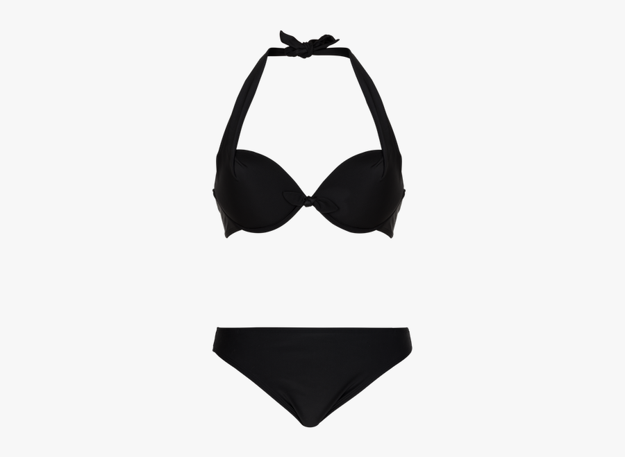 Banner Library Ibiza Halterneck Bikiniset - Bikini Azul Sin Modelo, Transparent Clipart