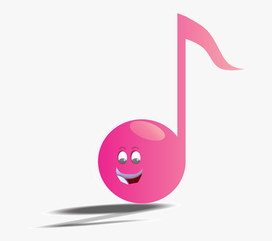 Music Note Art Sound Melody Tune Symbol Party - Colorful Music Symbols Cartoon, Transparent Clipart