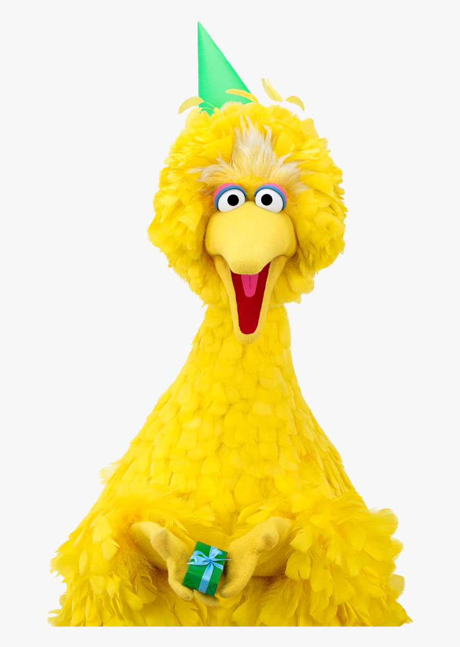 Big Bird Birthday Gif, Transparent Clipart