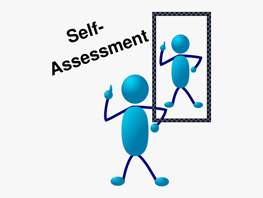 Self Assessment - Self Reflection Clip Art , Free Transparent Clipart