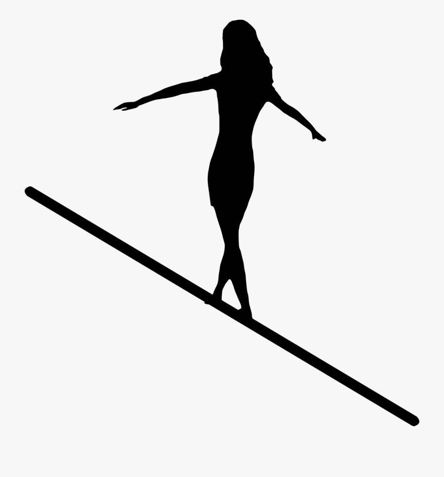 Tight Rope Walker Png, Transparent Clipart